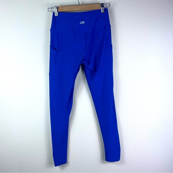 Women’s Marika Cobalt Blue Athletic Yoga Leggings with sporty pockets size small - Picture 2 of 5